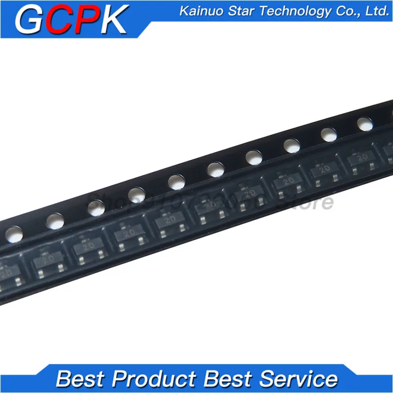 Транзисторы MMBTA92, SOT23 A92 SOT MMBTA92LT1G SMD 2D SOT-23 SMD, новые и оригинальные, 100 шт.