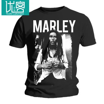 

Bob Marley Reggae Rasta Rock Music Licensed Tee T-Shirt Men Print T Shirt Men Top Tee Men Summer Short Sleeves Casual