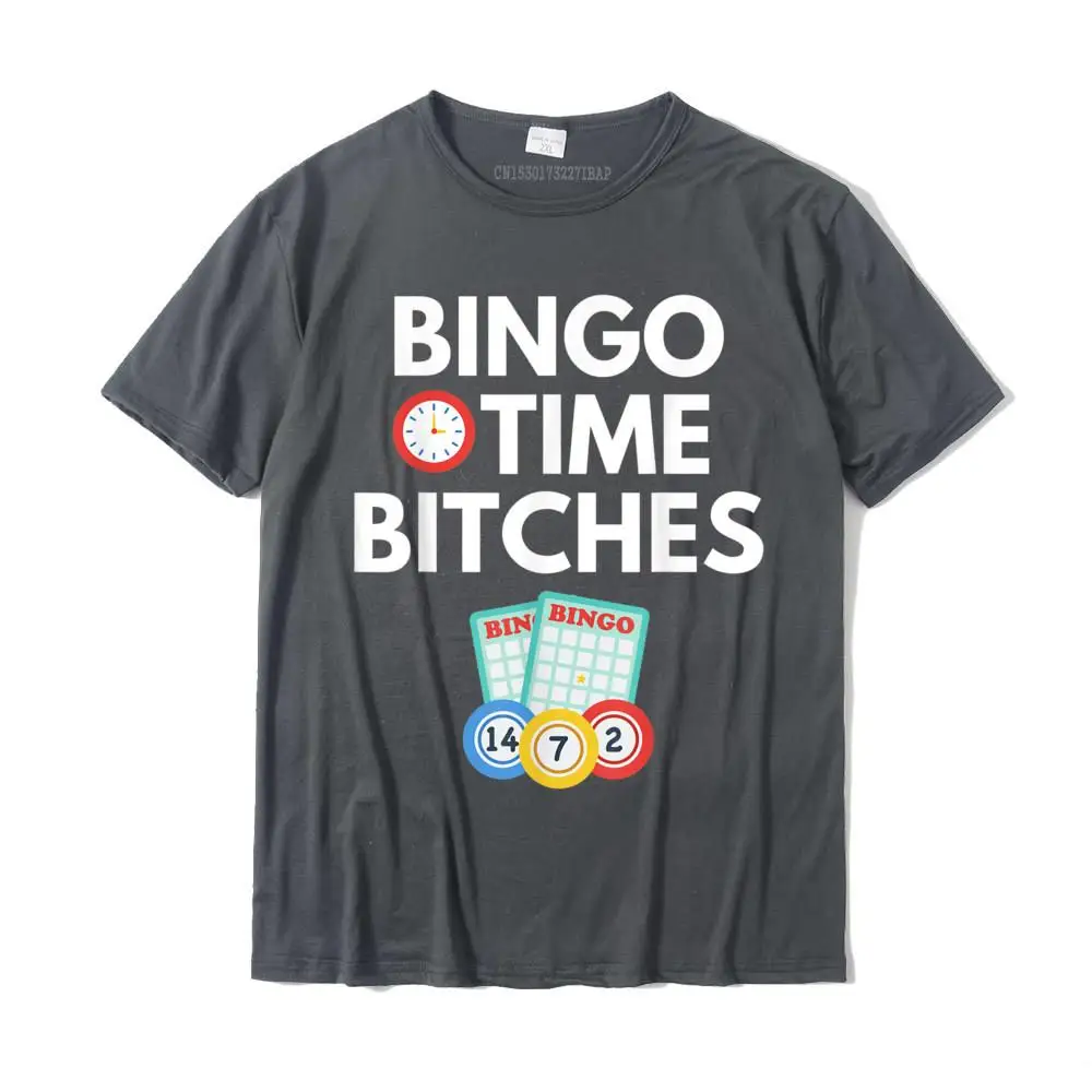 Tops & Tees Normal Tops Shirts ostern Day Special Custom Short Sleeve All Cotton Round Neck Men Top T-shirts Custom Bingo Time Bitches Funny Bingo Player Game Lover Gift Humor T-Shirt__MZ23158 carbon
