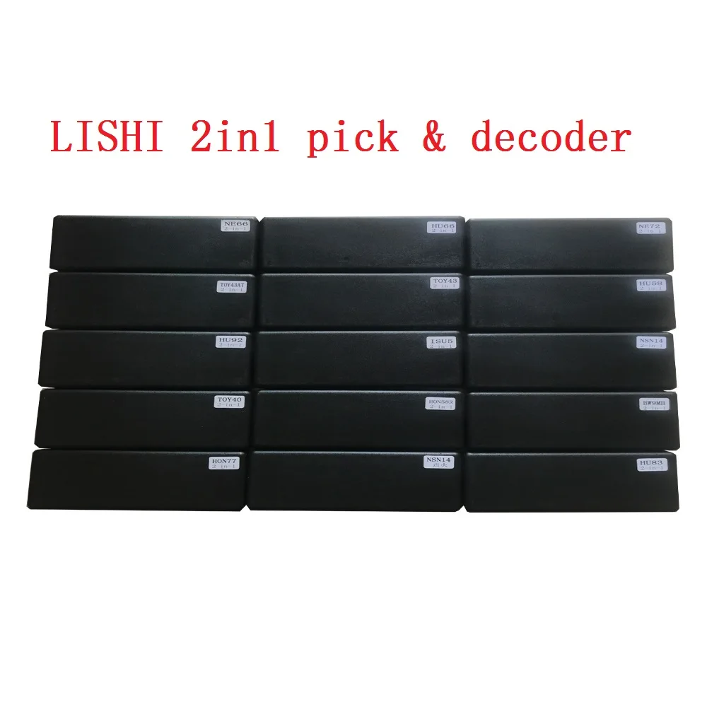 Слесарный инструмент LISHI 2 в 1 HU162T(9) HU162T (10) HU100R HU101 HU100 HU92 HU87 HU83 HU64 HU66 HU58 ign dr bt для