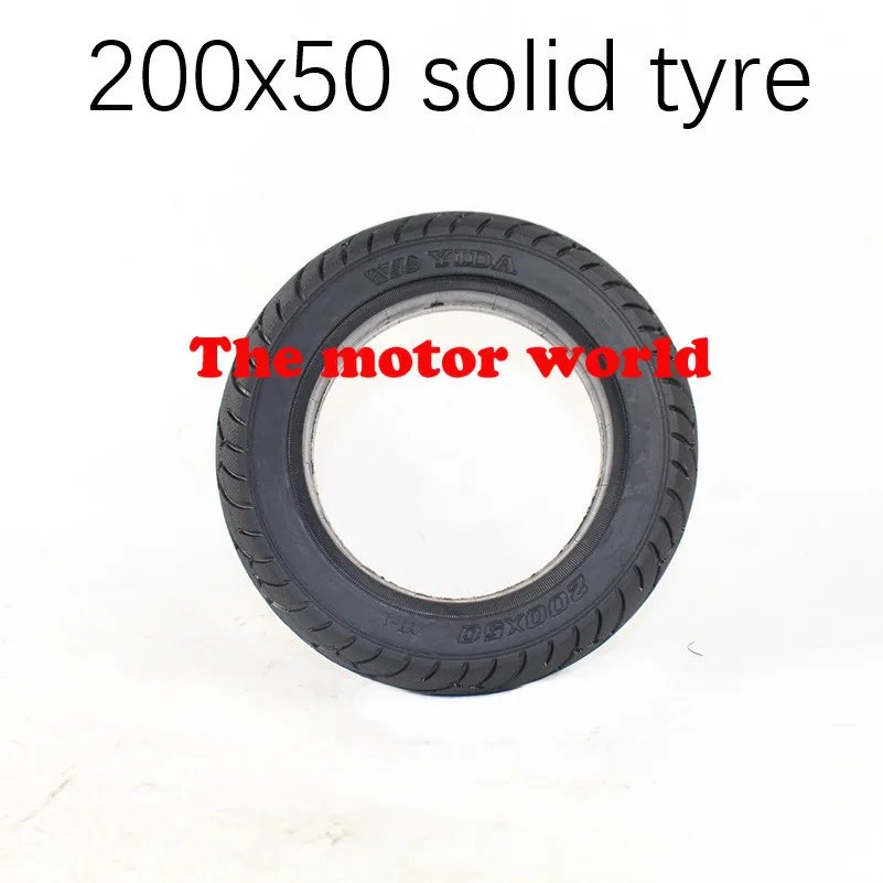 Высокая производительность 200x50 твердые шины взрывозащищенные Fit 200x50 самобалансирующийся электрический велосипедный скутер