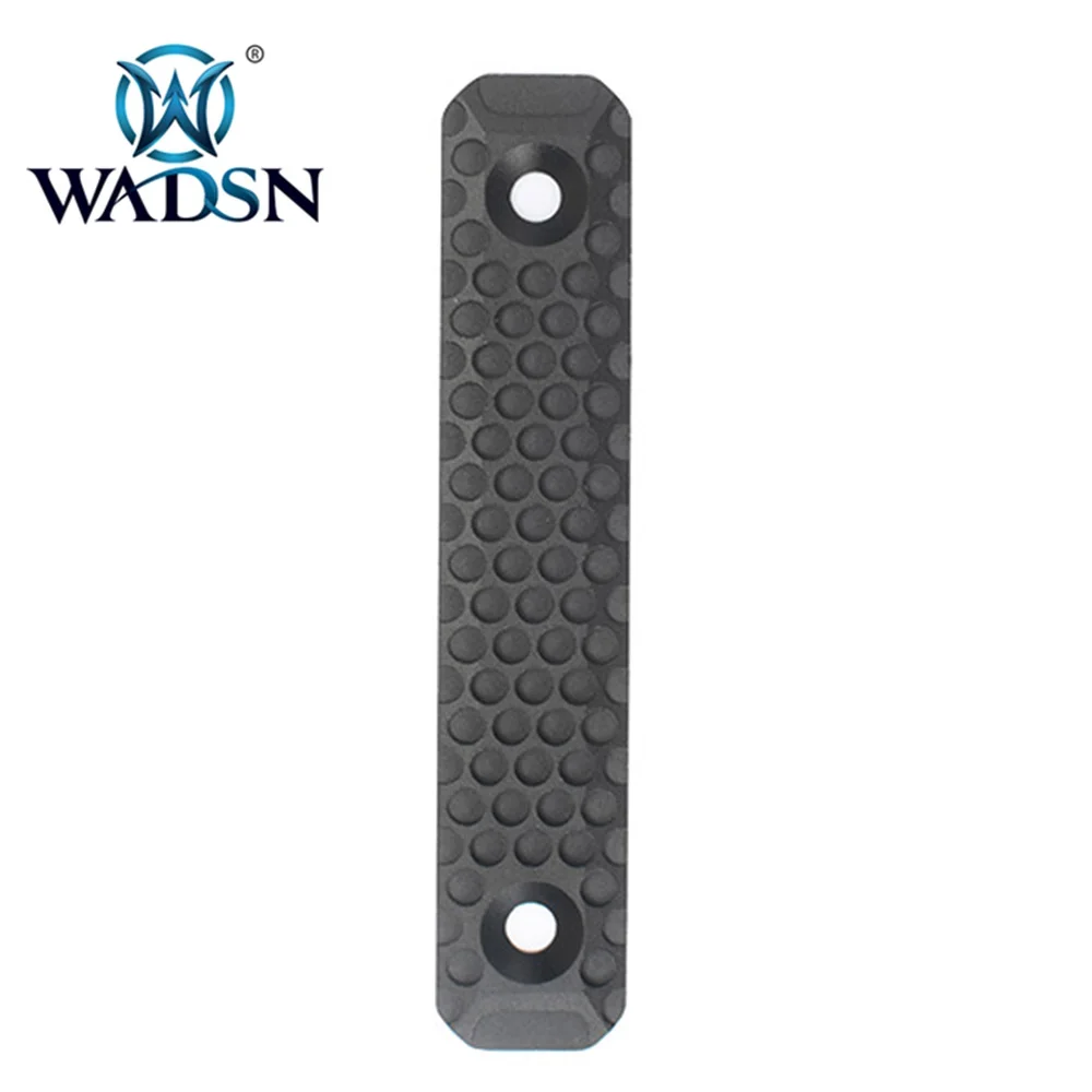 WADSN Tactical RS CNC Handguard Rail Крышка для M-lok и Keymod короткие Railscales стиль WME08003 охотничий оружейный светильник аксессуар - Цвет: 80x16mm MD