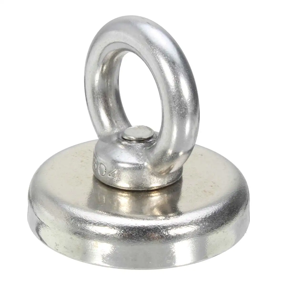 

Strong Magnet Neodymium Magnet Round Thick Eyebolt Treasure Salvage Magnet Hook Ring Recovery Magnet Ring Magnet 48x46mm