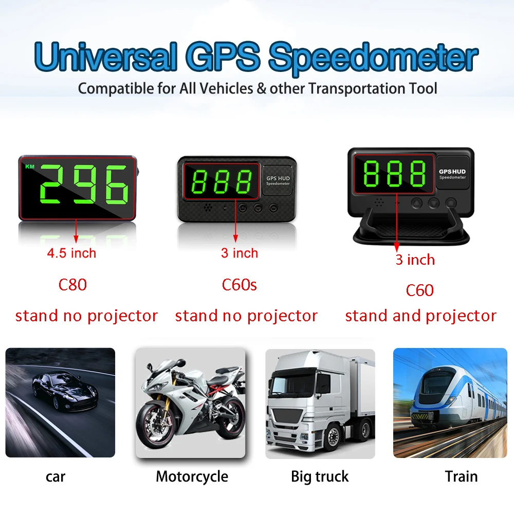 Gps Спидометр C60 Hud Дисплей AliExpress автомобиля км/ч MPH дешевые C80 Авто Электроника лучше, чем A100 A100s OBD Hud OBD2 проектор