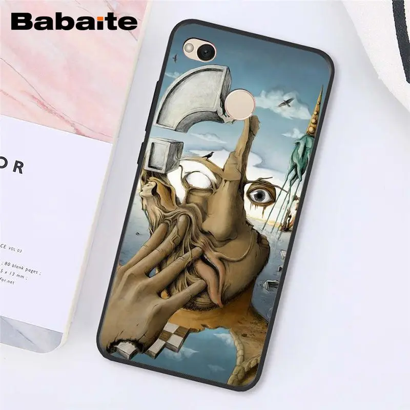 A6 Babaite Сальвадор Дали художественный чехол для телефона для Xiaomi mi5 6 A1 A2Lite Mi9 9SE mi8lite F1 Mix2 2S Max2 3 - Цвет: A6