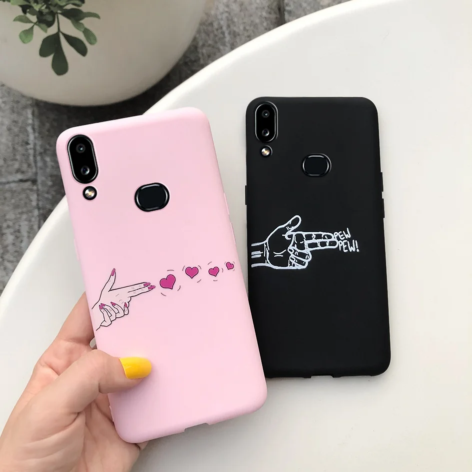 Модный чехол с рисунком для Samsung Galaxy A10s 2019 чехлы мягкий силиконовый телефона A 10s