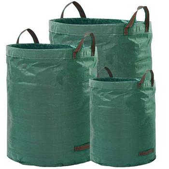 

Practical Gardening Bag Kit 32 72 132 Gallons Extra Reuseable Heavy Duty Gardening Bags Lawn Pool Yard Garden Leaf Waste Bag