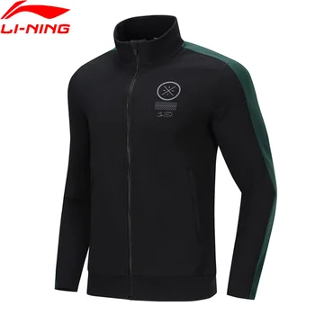 

Li-Ning Men Wade Sports Sweater Regular Fit 72% Cotton 28% Polyester Pockets LiNing li ning Comfort Sport Coats AWDP499 MWW1603