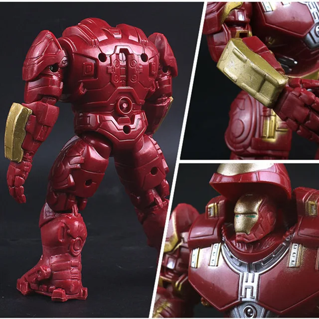 H Marvel Thor Iron Man Action Figure Toys Thanos Captain America Thor Spiderman Avengers Endgame Model Toys for Children - Цвет: H