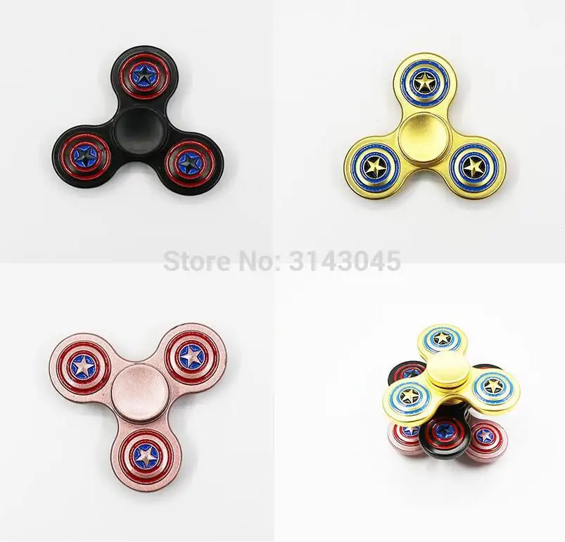 Сплав ручной Спиннер игрушка Игрушка фокус Tri для пальца гироскоп Torq детская