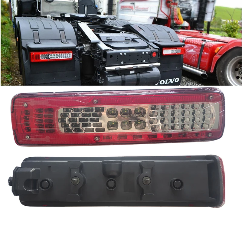 2pcs 24v/10-30v car taillights for LED Volvo truck FH02 rear tail light