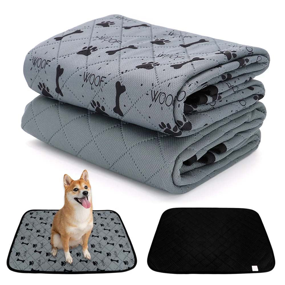 Dog Pee Pad Waterproof Pet Diaper Mat Reusable Dog Urine Pad Washable Cats Diapers Pads Seat Cover For Sofa Bed