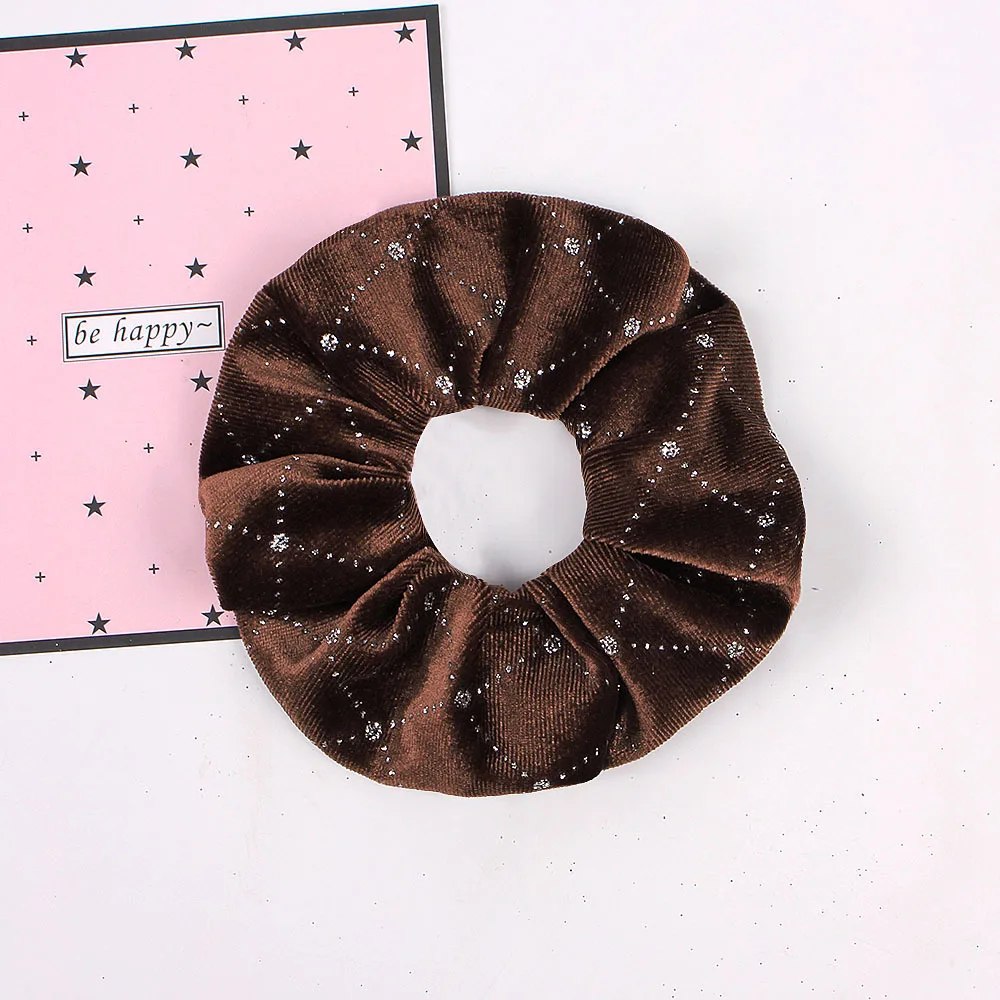 23 diameter 12cm Бархатные жемчужные резинки для волос для женщин, эластичные резиновые ленты аксессуары для волос, резинки для женщин и девушек, резинки для волос, кольцо для волос, веревка, держатель для конского хвоста - Цвет: 23 diameter 12cm