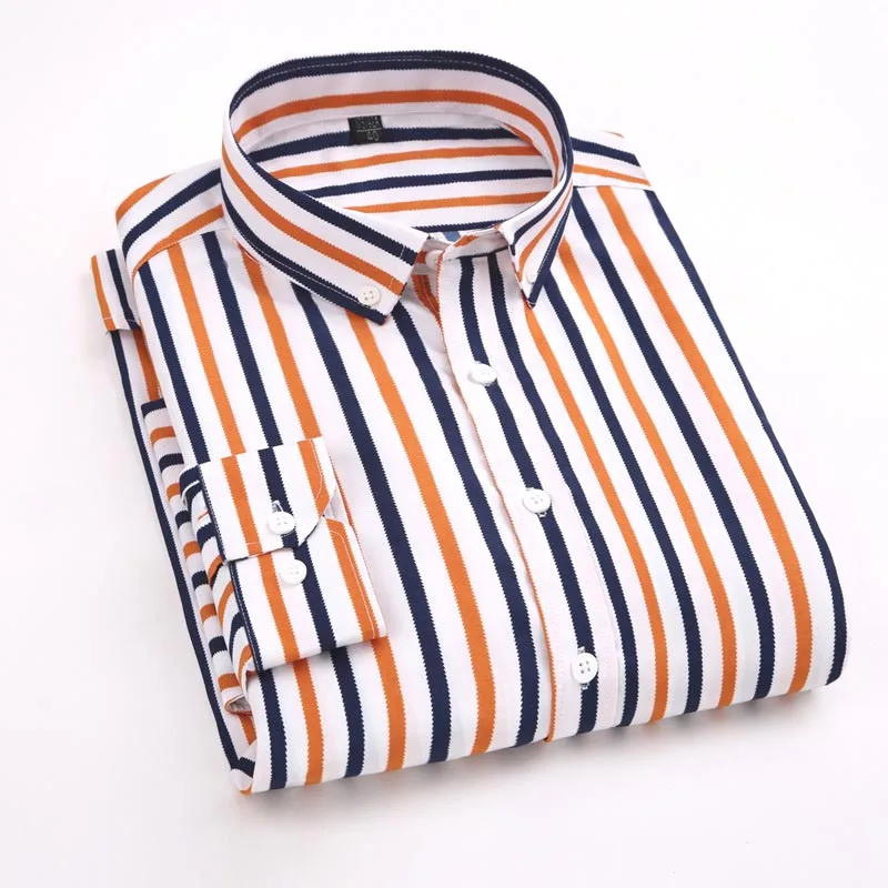 Рубашка мужская с цветочным принтом повседневная сорочка длинными рукавами и