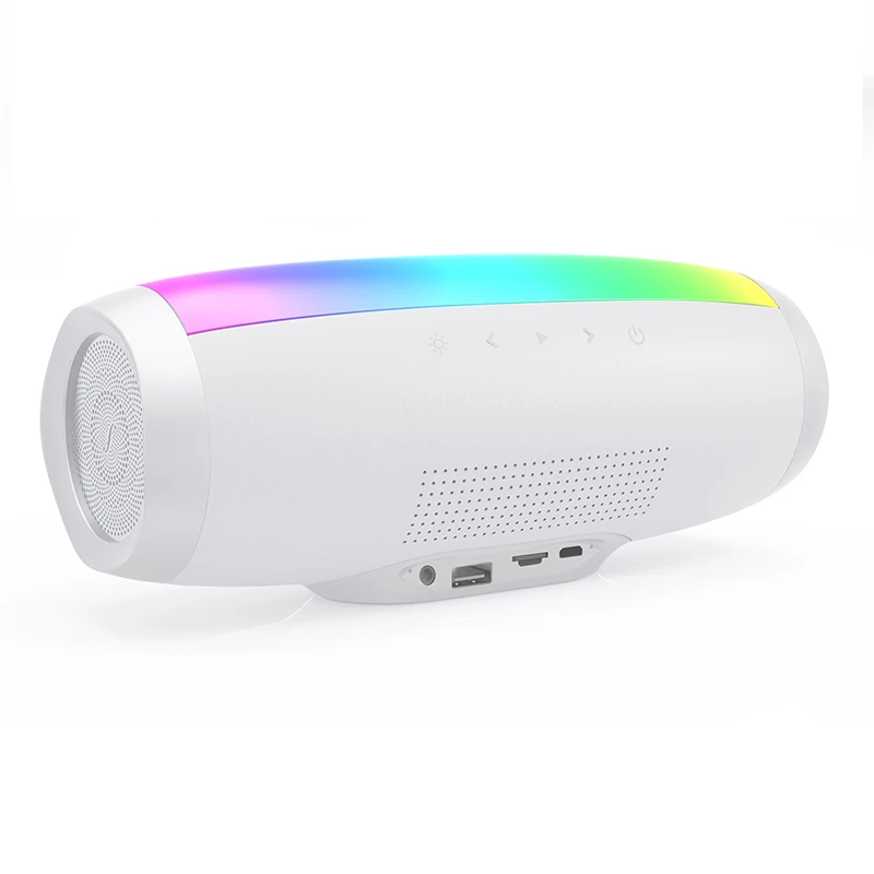 SODO светильник Show 3D звук беспроводной Bluetooth динамик 10 Вт система TF FM радио музыка сабвуфер Колонка динамик s Bluetooth 4,2
