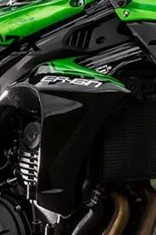 a pair green Пара боковая крышка мотоцикла Обтекатели для kawaski er6n 2013 ER6N ER-6N ABS обтекатель кузова Комплект сжатия - Цвет: a pair green