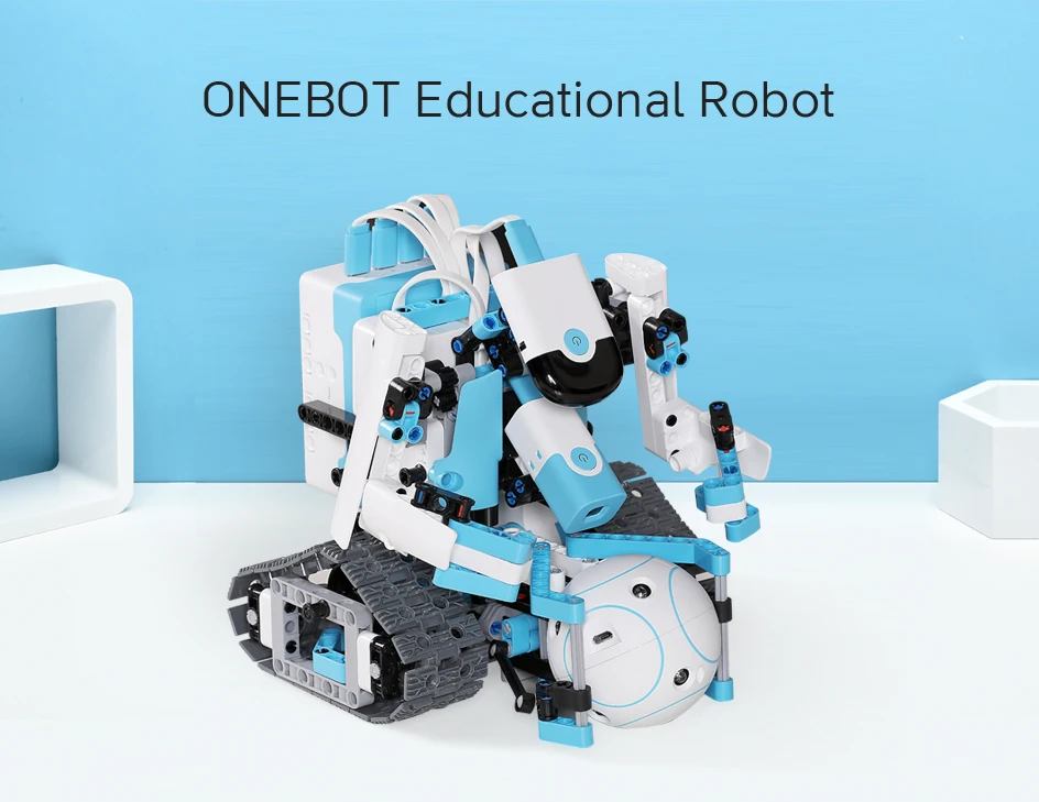 Onebot умный Обучающий робот с поддержкой операционной системы с питонами Поддержка программирования на базе Android, IOS, Windows