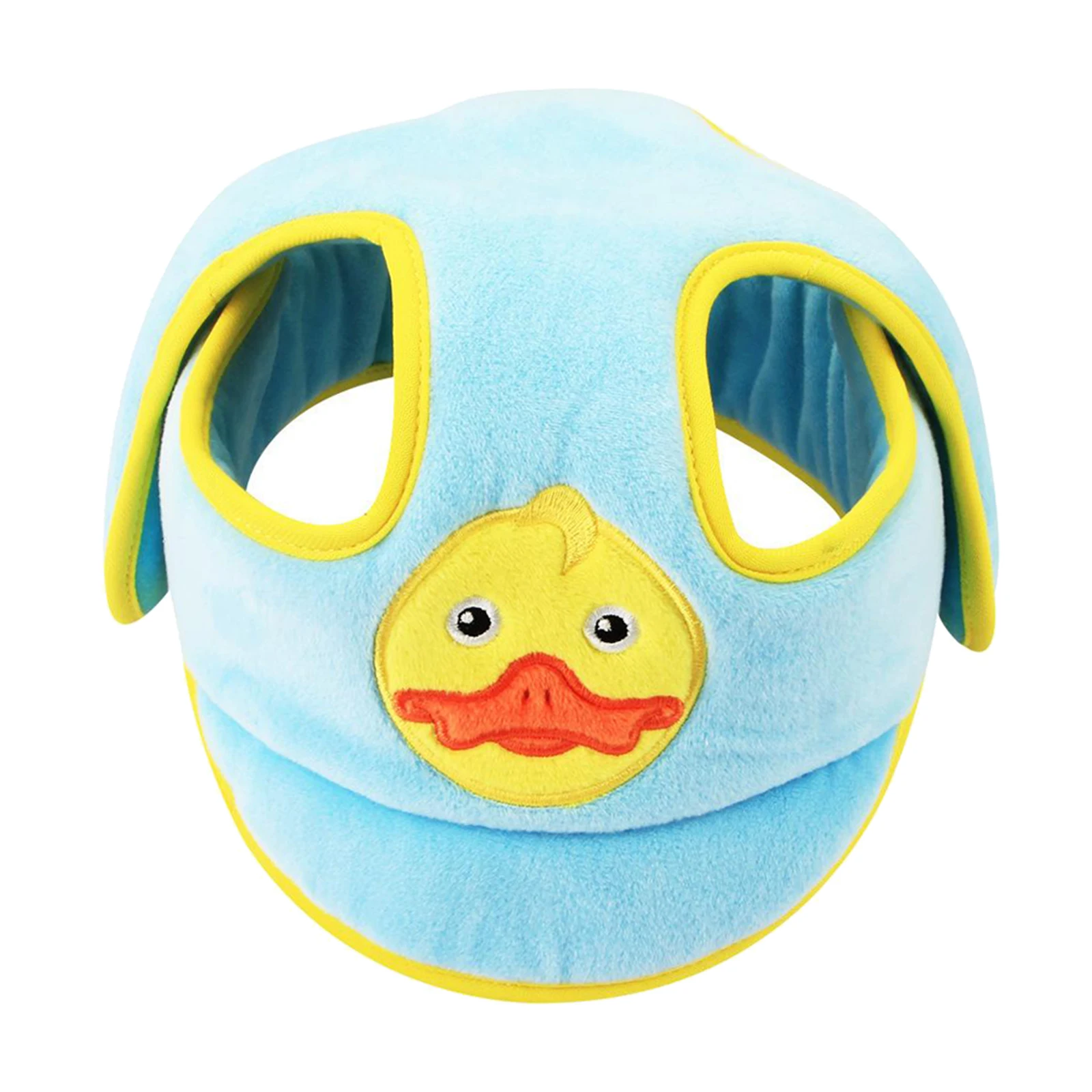 Baby Adjustable Safety Helmet, Children Headguard,  Infant Protective Harnesses Cap Cartoon Animal Learn to Walk Hat