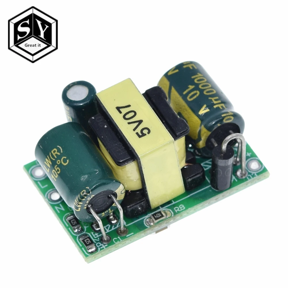 Изолированный модуль питания Great IT 5 в 700 мА (3 Вт) 1 шт. для Arduino понижающий 220 В