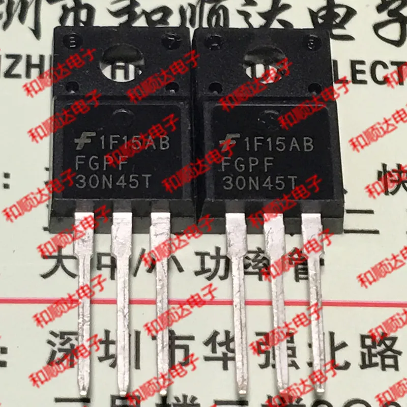 

5PCS/Lot FGPF30N45T TO-220F 450V 30A