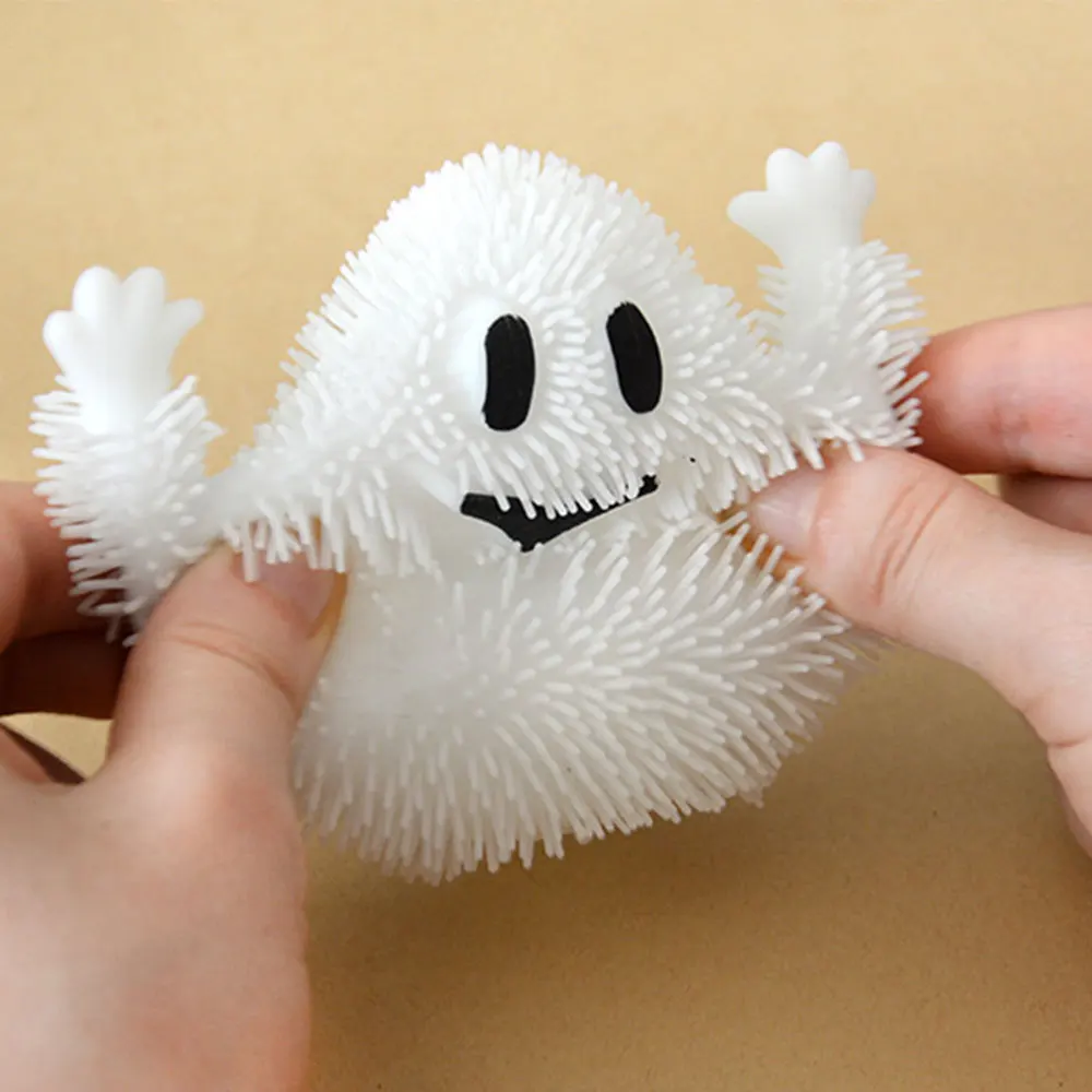 Ghost Vent игрушка тыквенный мяч TPR Хэллоуин настроение здоровое прессованное облегчение интересный обесцвечивание антистресс аутизм выдавливание