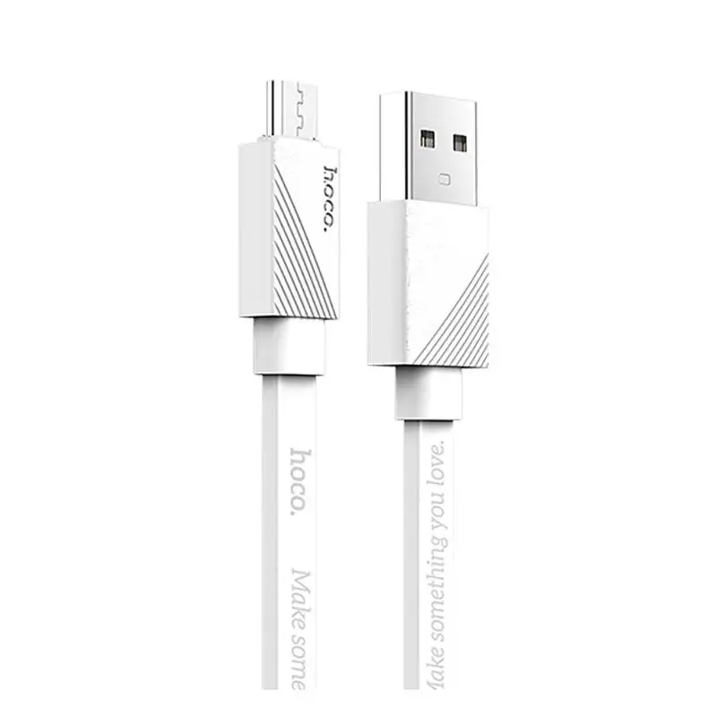 HOCO кабель Micro USB type-C 1,2 м для быстрой зарядки и синхронизации данных, зарядный кабель для samsung S6 S7 Tablet Android, зарядка для мобильных телефонов