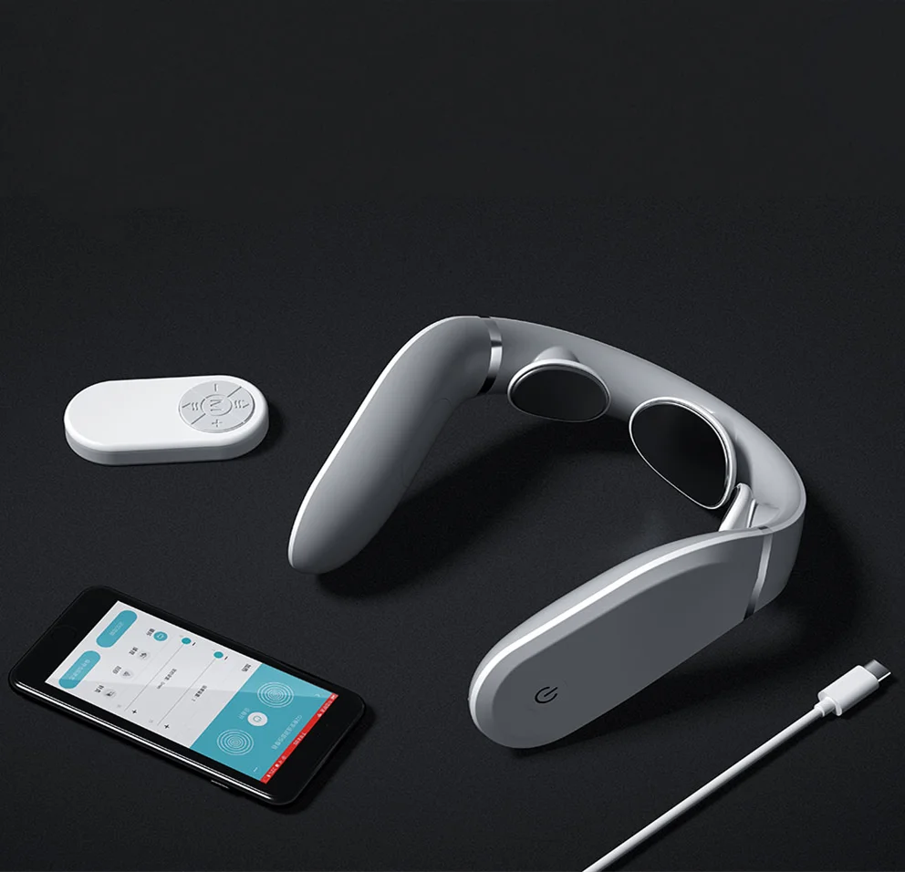 Xiaomi Mijia шейный массажер G2 хиропрактический шейный протектор шеи Многофункциональный горячий компрессионный Электрический физиотерапия
