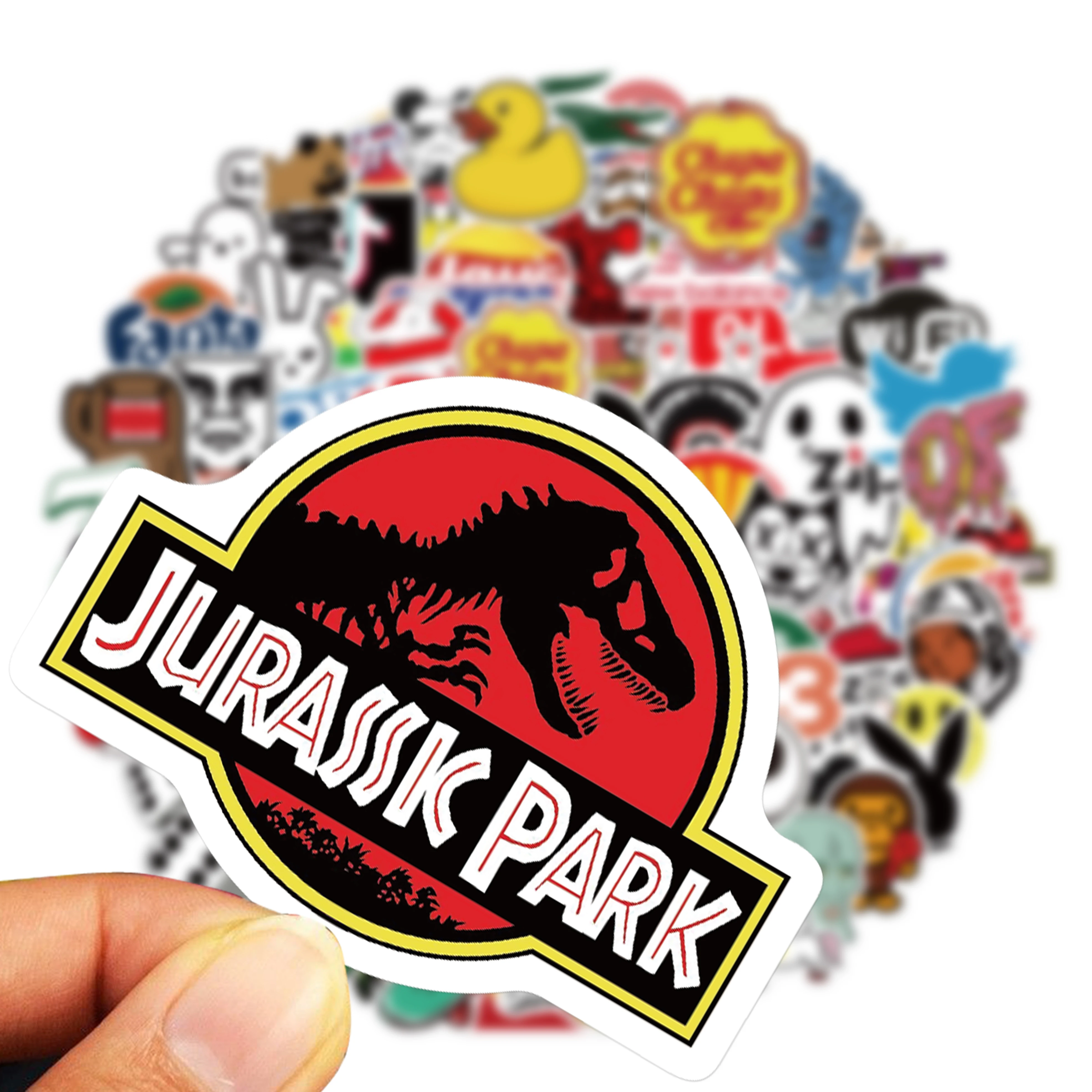 10/50/100PCS Cool Fashion Brand Graffiti Stickers Aesthetic Laptop Water Bottle Skateboard Waterproof Decal Sticker Kid Toy