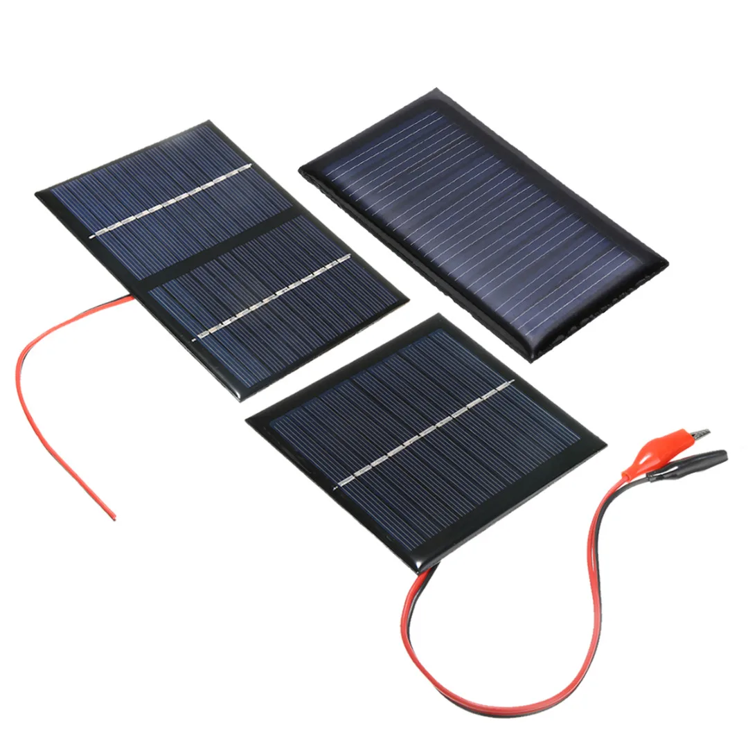 Portable Mini Cell Solar Panel System Light DIY Battery Cell Charger Module Home Solar Panel 9V 3W
