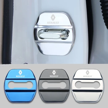

Auto Styling Door lock Protector Cover for Renault Clio Captur Megane 2 3 Sandero Duster Logan Koleos Fluence Car Accessories