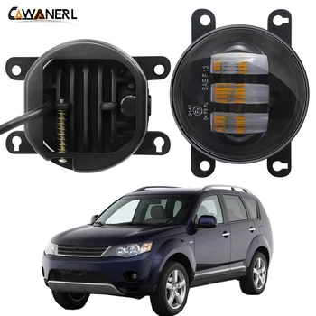 

LED Fog Light Assembly For Mitsubishi Outlander II CW_W 2006-2012 Car Front Bumper Fog Lamp Daytime Running Light 30W 6000LM 12V