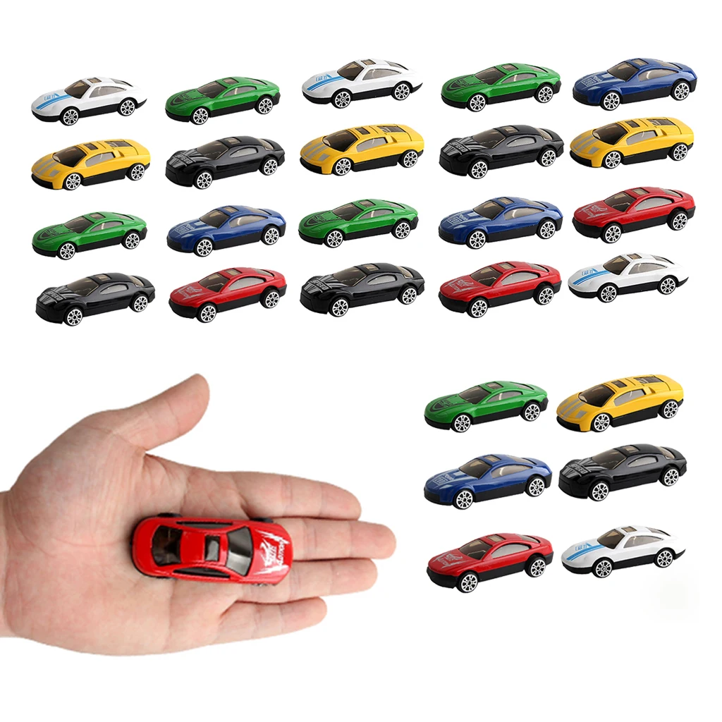 Assorted Pull Back Cars Deluxe Gift Pack Play Set - Colorful Mini Micro Toy  Cars - Racing Vehicles Cars 1:72 Scale