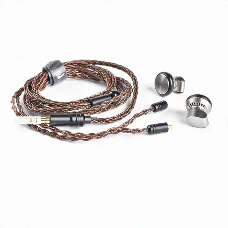 Yincrow RW-1000 3.5mm Earbud HIFI Metal CNC Earphone 15mm
