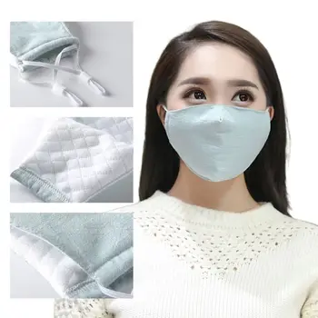 

Reusable Washable Cotton Mouth Mask Anti-pollution Breathable Dustproof Sunscreen Protective Cover Outdoor Respirator