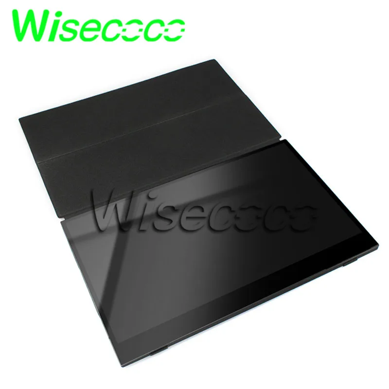 wisecoco 15.6 inch IPS Portable Monitor Ultra Clear HDR Narrow Frame 1920 x 1080 Mini HDMI + 2 Type