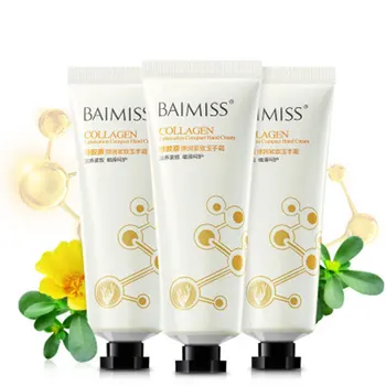 

Collagen Hand Cream Moisturizing Firming Skin Smooth Fine Lines Refreshing Not Greasy Hand Cream