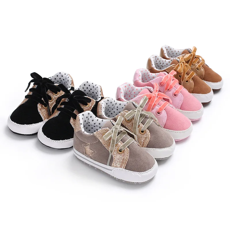 

Haiya Spring And Autumn 0-1-Year-Old Men And Women Baby Casual Soft-Soled Shoes Anti-slip Babies' Toddler Shoes Support