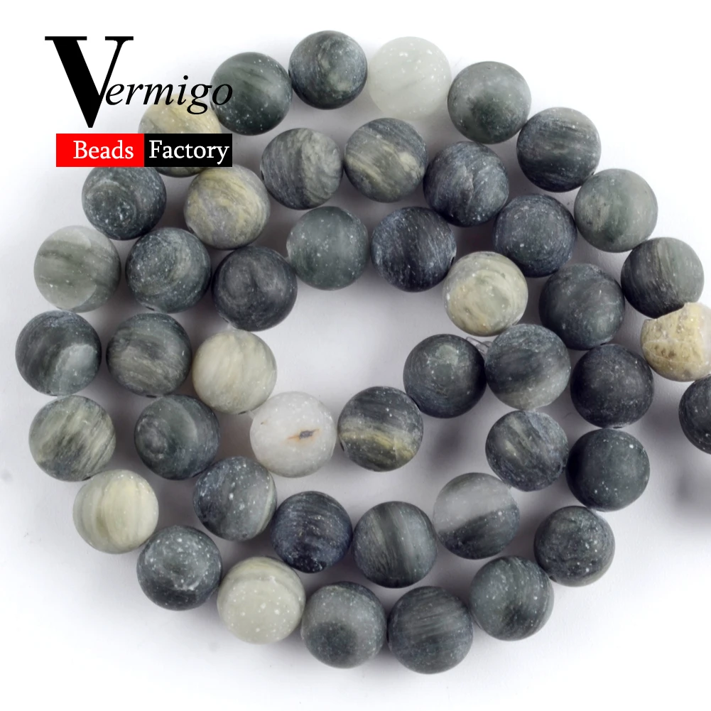 Wholesale Agate Gemstone Charms MB17120710 Polished Apple Stone Quartz For Necklace DIY Round Flat Green Grass Agate Beads