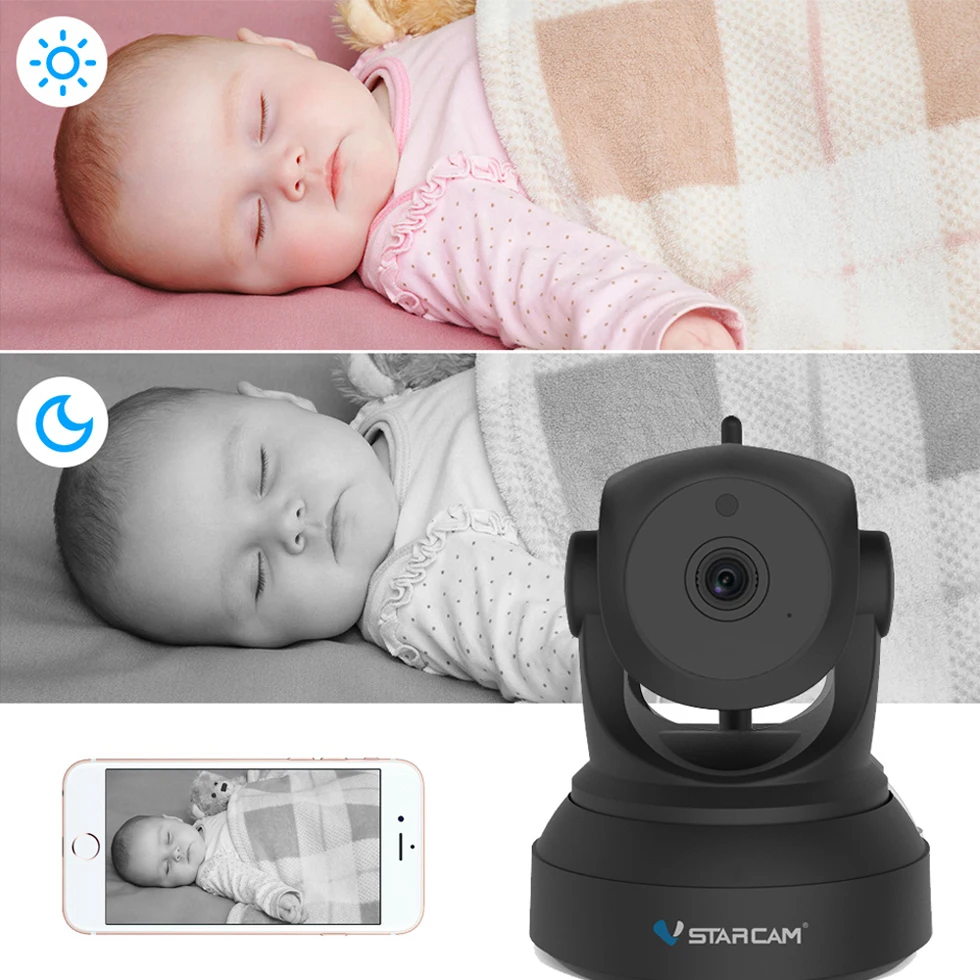 Vstarcam 3MP HD Wireless WiFi IP Camera Surveillance CCTV Camera 1080P Home Security IR Night Vision PTZ Baby Monitor Camera 3