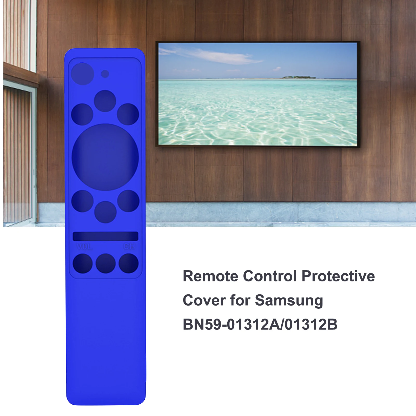 2022 Remote Control Cover For Samsung Smart TV BN59-01312A 01312H BN59 01241A Dustproof Anti-drop Silicone Protect Case Cover