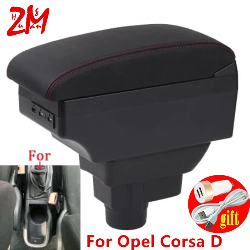 for opel corsa d armrest box for opel corsa car armrest box accessories interior storage box retrofit parts with usb armrests aliexpress for opel corsa d armrest box for opel corsa car armrest box accessories interior storage box retrofit parts with usb armrests aliexpress