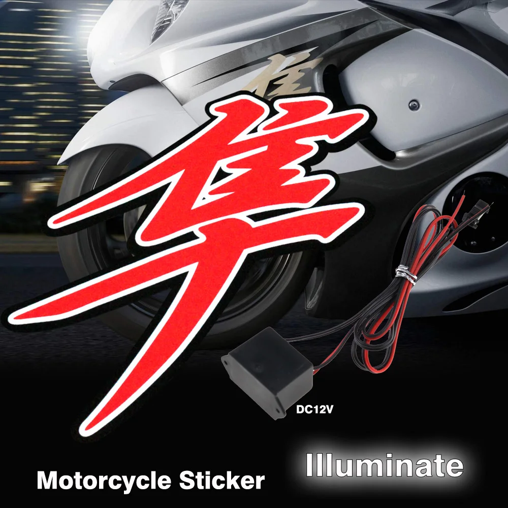 Для SUZUKI HAYABUSA GSXR1300 2008 2019 мотоцикл светильник светодиодный DIY светоотражающий EL