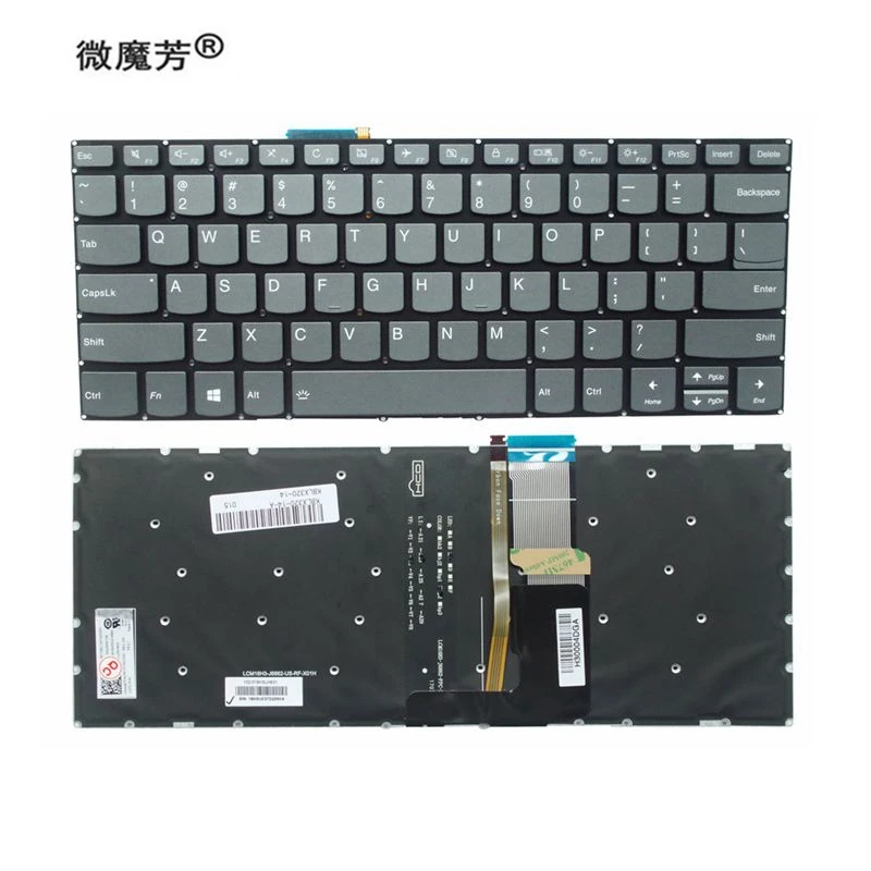 Laptop Carbon fiber Skin Sticker Cover For Lenovo IdeaPad 120S-14 14iap 14/"