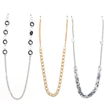 

19-24 Europe and America Cross Border Fashion Glasses Chain Female