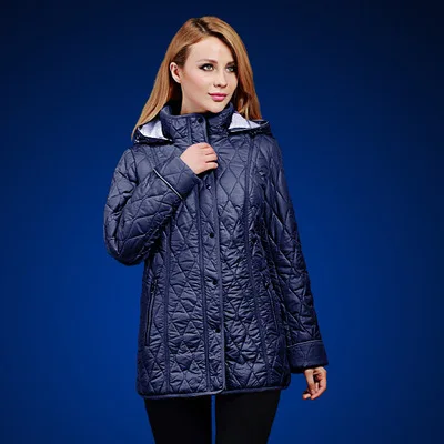 V301 dark blue Акции Последние несколько частей пальто женское длинное пальто с капюшоном парки теплая одежда плюс размер 46-58 зимняя куртка Европа женщины значение - Цвет: V301 dark blue