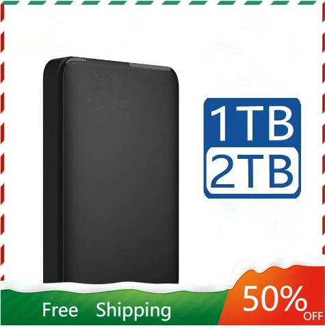 Portable External Hard Drive Disk HD 1TB 2TB High capacity SATA USB 3.0 Storage Device Original for Computer Laptop