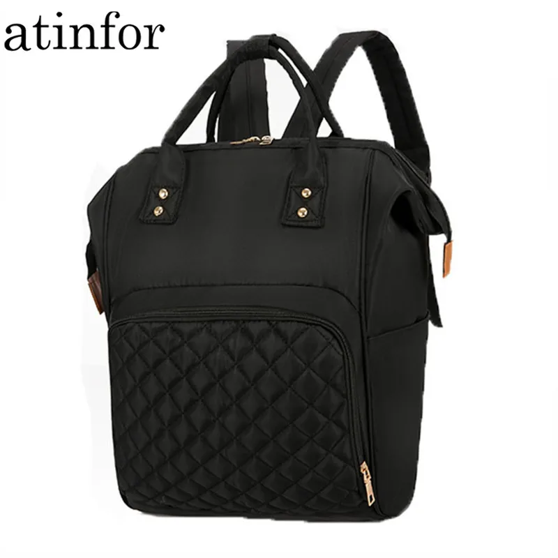 atinfor 2020 New Diaper Bag Diaper Backpack Large Capacity Mommy Bag