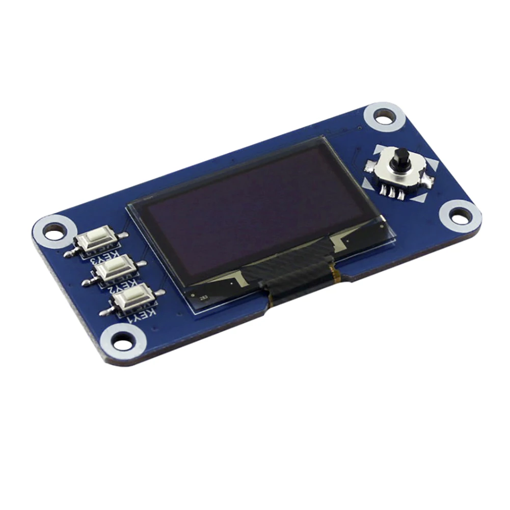 Расширительная плата Waveshare для Raspberry Pi 2B/3B/Zero W 128x64 пикселей интерфейс SPI I2C SH1106 1 3