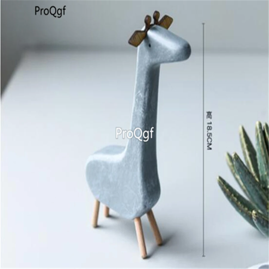 ProQgf 1 шт. набор сад милый поддельный статуя животного пять выбор - Color: Multi