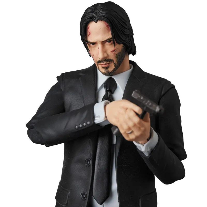 

MEDICOM Mafex 070 MAFEX John Wick PVC Collectible Joints Moveable Action Figure Toy